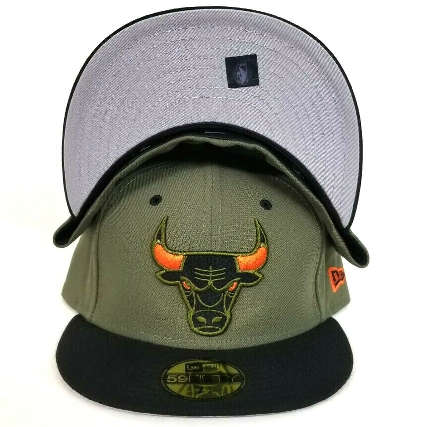 bulls fitted cap